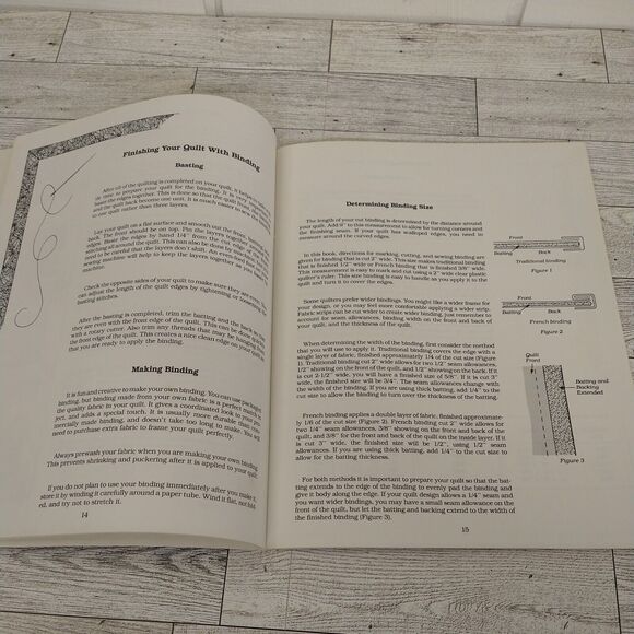 Vtg 1987 - Happy Endings Finishing The‎ Edges of Your Quilt - Patchwork Place - Picture 8 of 13